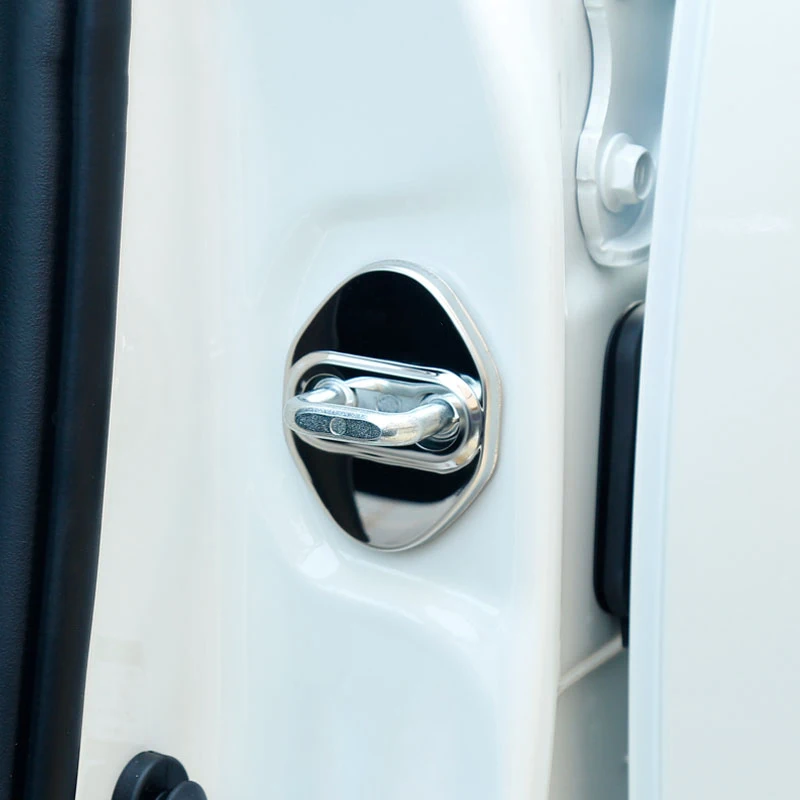 Крышка дверного замка автомобиля из нержавеющей стали для Toyota C HR CHR 2016 2017 2018