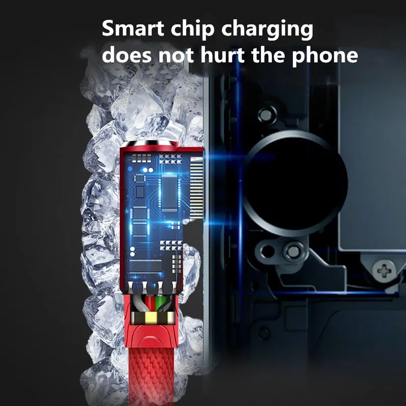 Автомобильное зарядное устройство с 4 USB портами 5 В 7 А быстрая зарядка 3 0