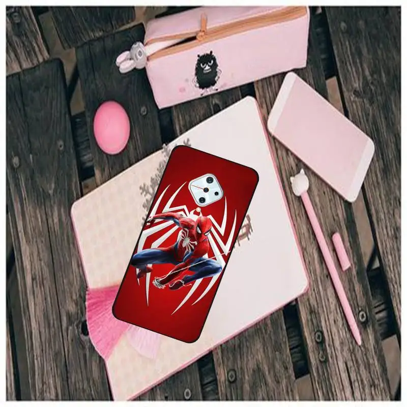 

LJHYDFCNB Cool Spider Cover Man Pattern Phone Case For Vivo X9 9s 20 Plus Y97 83 75 71 69 V15 V17 V5 S