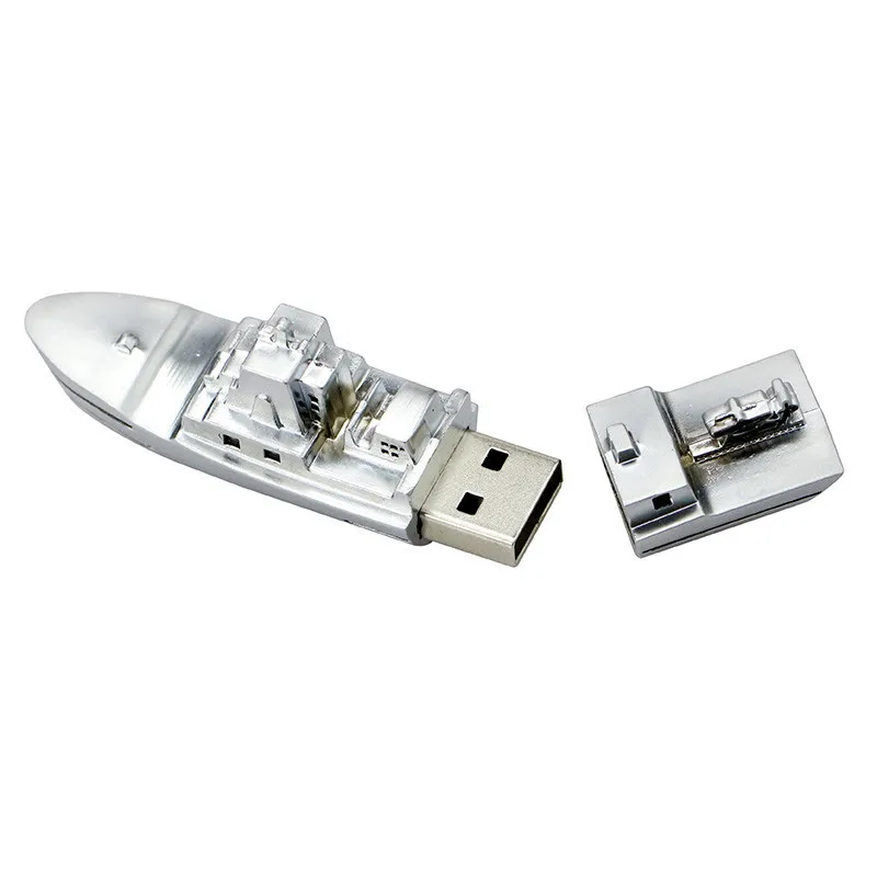 Металлический usb-накопитель с пароходом, военный корабль, флешка, карта памяти, реальная емкость, 4 ГБ, 8 ГБ, 16 ГБ, 32 ГБ, usb-накопитель с кораблем, usb-диск
