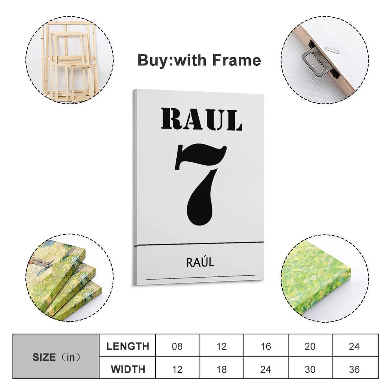 

Decoration Raul Gonzalez Print Painting Canvas Picture for Living Room Wall Room Posters With Frame Modern Home