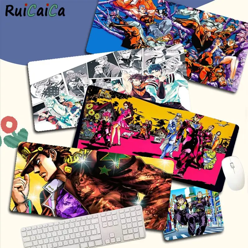 

JoJos Bizzare Adventure Anime Laptop Gaming Mice Mousepad Size for Office Long Table Mat Kawaii Desk for Teen Girls for Bedroom