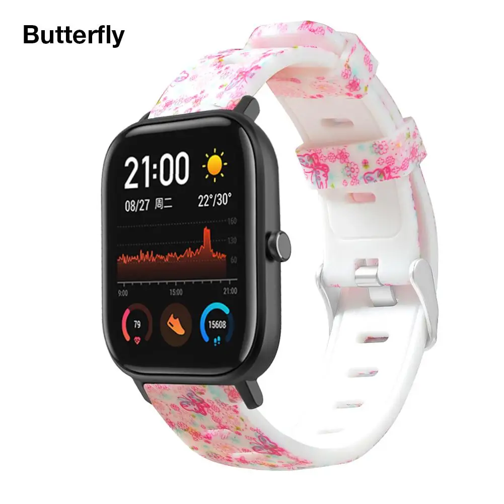 Смарт-часы для Xiaomi Huami Amazfit GTS сменный ремешок для наручных часов браслет ремешок силиконовый браслет ремешок аксессуары - Цвет: 3