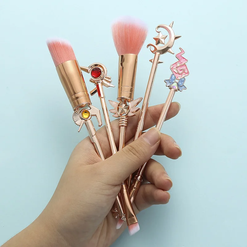 

Magic Girl Makeup Brushes Design Makeup Brush Set Eye Shadow Blush Highlight Eye Shadow Eyebrow Brush Makeup Tools
