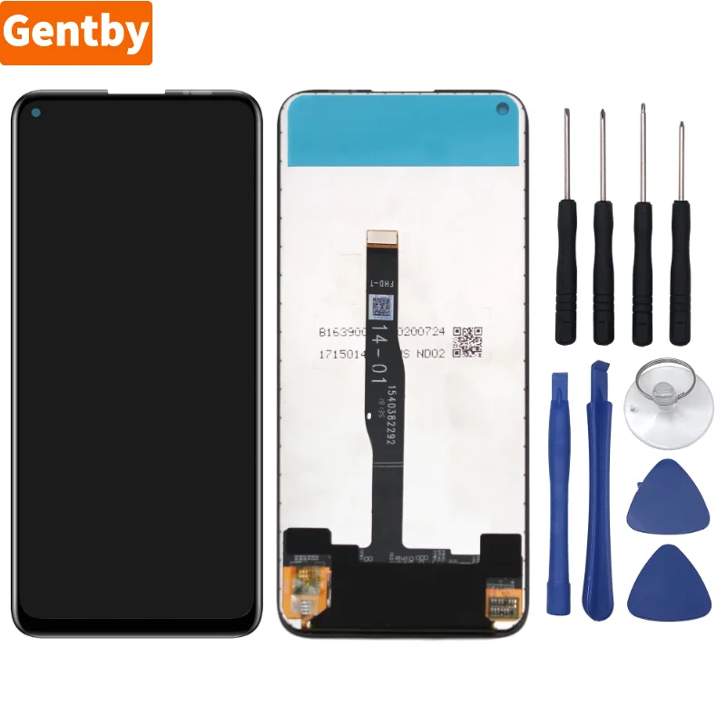 

for Huawei P40 Lite/ nova 6se / nova 7i LCD Display Touch Screen Digitizer Assembly Replacement Parts Full with Toolï¼ˆBlackï¼‰