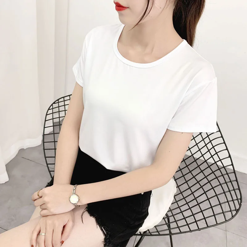 Новая женская летняя футболка с коротким рукавом|Футболки| |