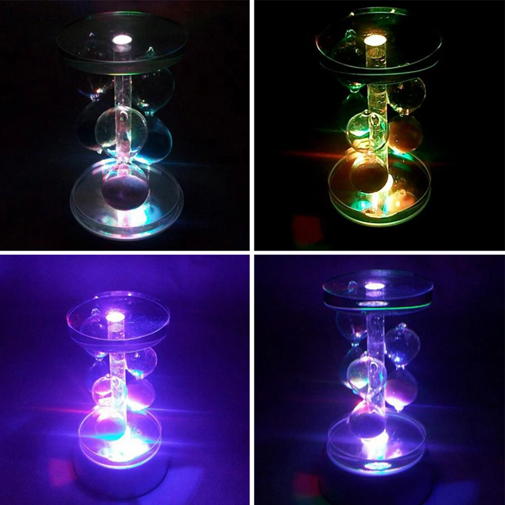 Романтическое украшение 4 светодиодный круглый светящаяся основа лазерный