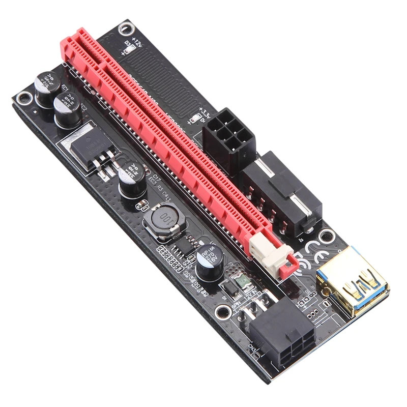 

60Cm Ver009S Pci-E Riser Card Pcie 1X To 16X Usb 3.0 Data Cable Bitcoin Mining