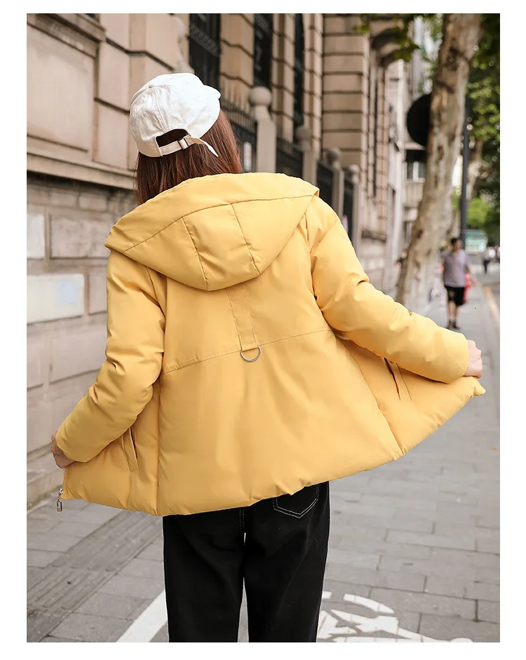 Abrigos Mujer Invierno 2019 Модная парка зимняя куртка для женщин уникальный стиль женские