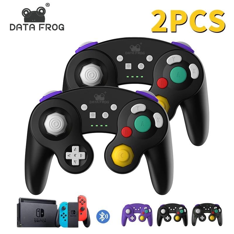 Беспроводной bluetooth контроллер Data Frog для Nintendo Switch геймпад Android TV джойстик PC Pro PS3