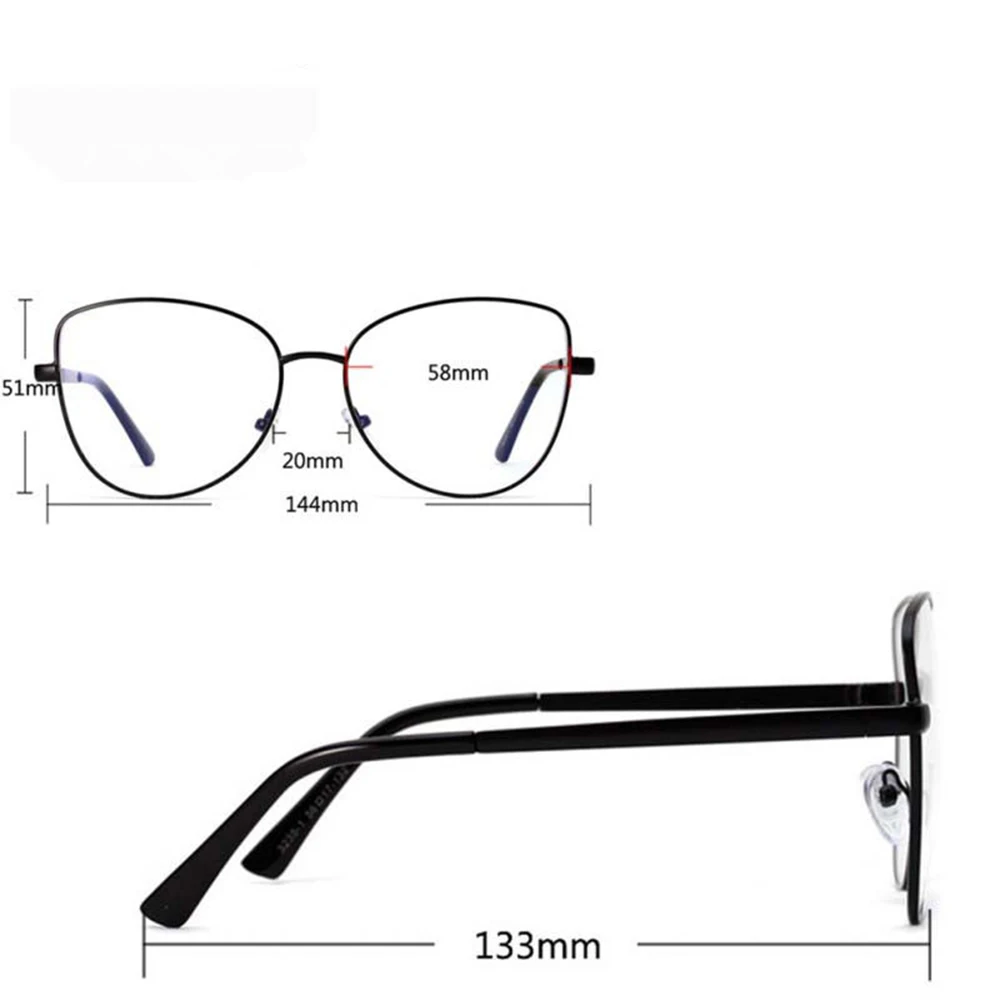 Оправа для очков в готическом стиле женщин круглые металлические очки стимпанк