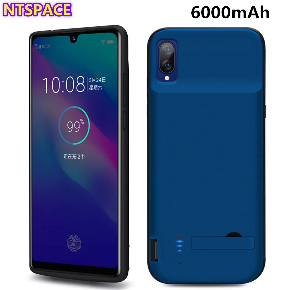 6000 мА/ч внешняя Батарея Зарядное устройство чехол для VIVO X23 Портативный Мощность