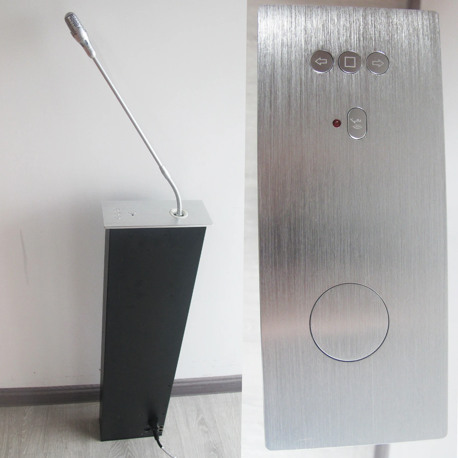 

Microphone stand Motorized Microphone lifting for Conference system