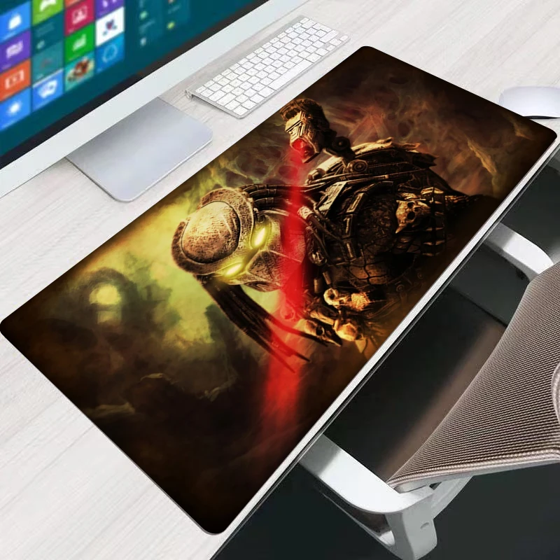 

Predator Anime Gaming Speed Mouse Pad Gamer Large Mouse Mat Soft Durable Keyboard Mousepad Computer Desk Mat