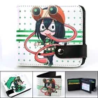 С героями из мультфильма Мой hero Академия cartppn кошелек женский бумажник держатель для карт отделение для монет Кнопка студенческий кошелёк для монет