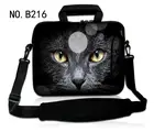 Женская сумка для ноутбука Black Cat, чехол для Macbook Air 13,3, 14, 15,6 дюймов, мужские сумки через плечо, сумка для мыши