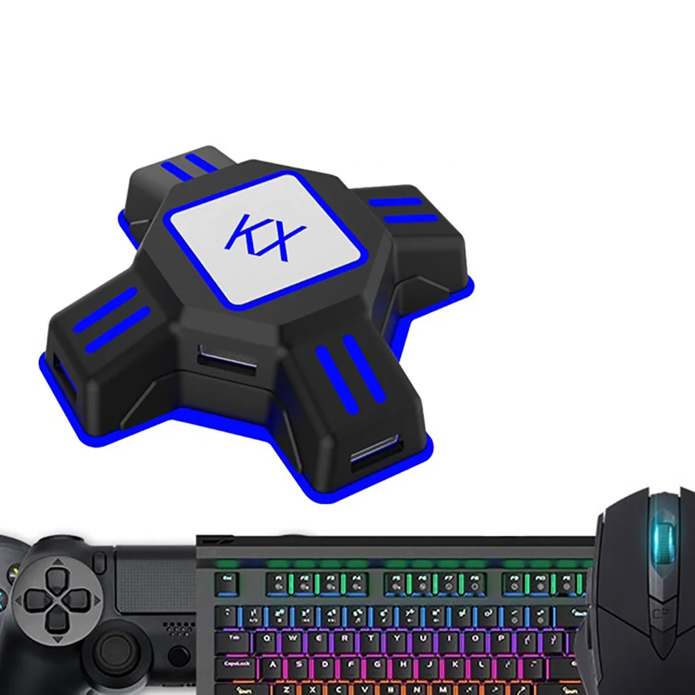 KX USB игровые контроллеры адаптер конвертер видео игровая клавиатура переходник