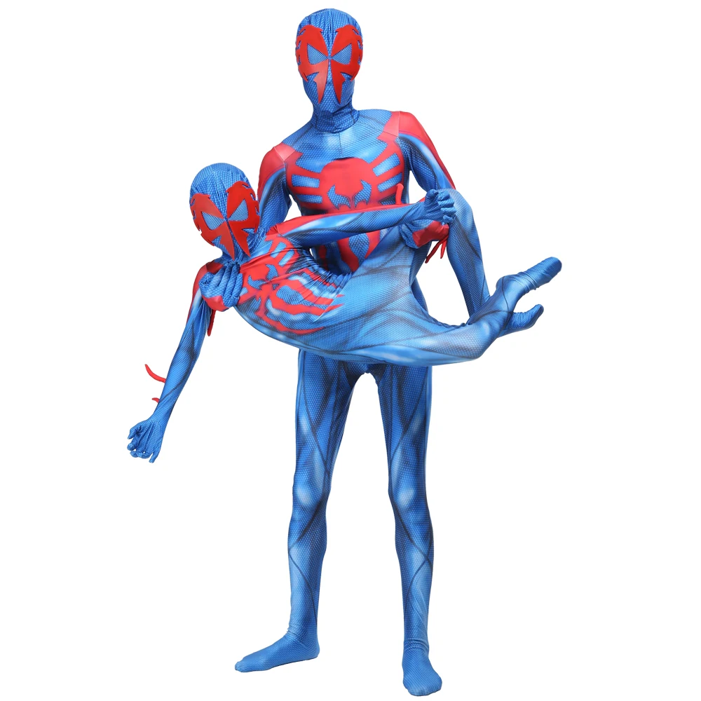 Костюмы Мигеля О 'Хара для взрослых и детей; коллекция 2099 года; Карнавальный костюм супергероя; вечерние костюмы; комбинезон зентай