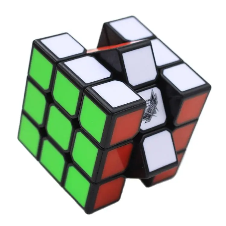 Новое поступление циклонный куб FeiKu для мальчиков 3x3x3 волшебный черный