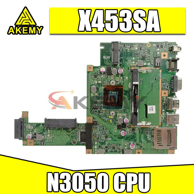 

X453SA With N3050CPU mainboard REV2.0 For ASUS X453SA X453S X453 F453S Laptop motherboard MAIN BOARD 100%Tested Working