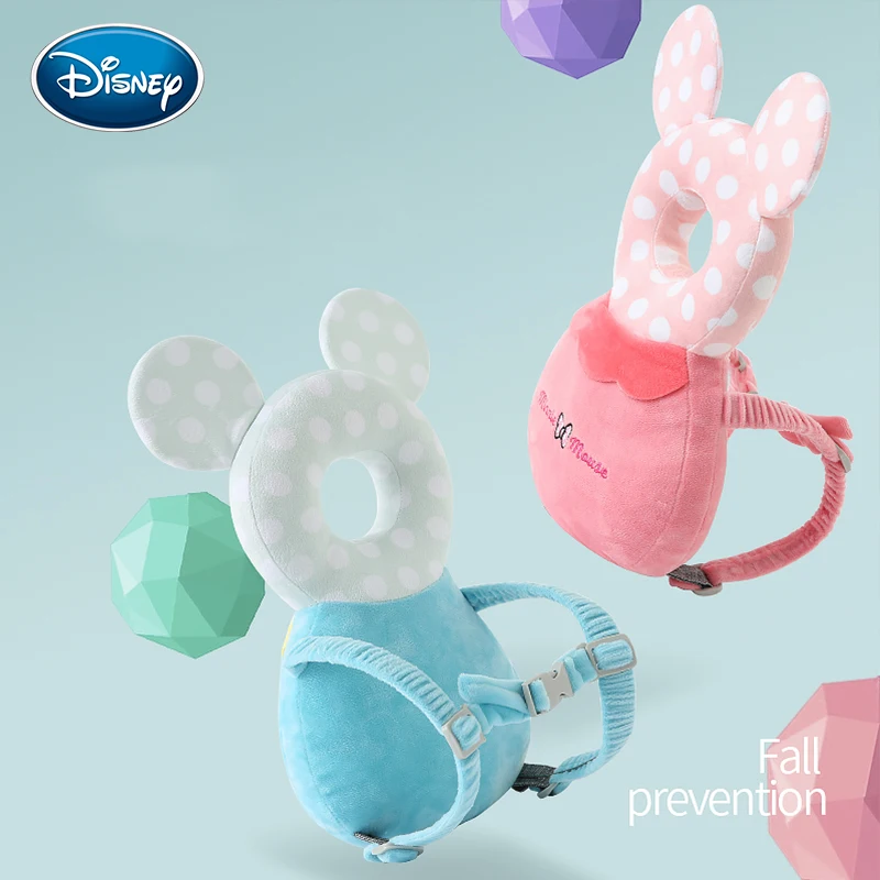 

Disney Baby Toddler Headrest Head Protection Mickey Minnie Pad Neck Pillow For Boys Girls Kid Baby Newborn Prevention Cushion