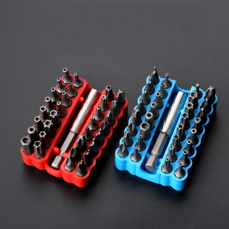 Security Bit Set with Magnetic Extension Holder Tamper Proof Torq Torx Hex Star Screwdriver Bits | Инструменты