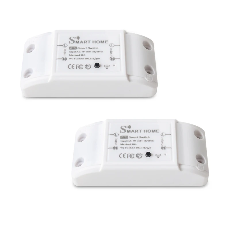 DIY WiFi Smart Light Switch Universal Breaker Timer Dohome APP Wireless Remote Control Work With Alexa Google Home Siri Homekit |