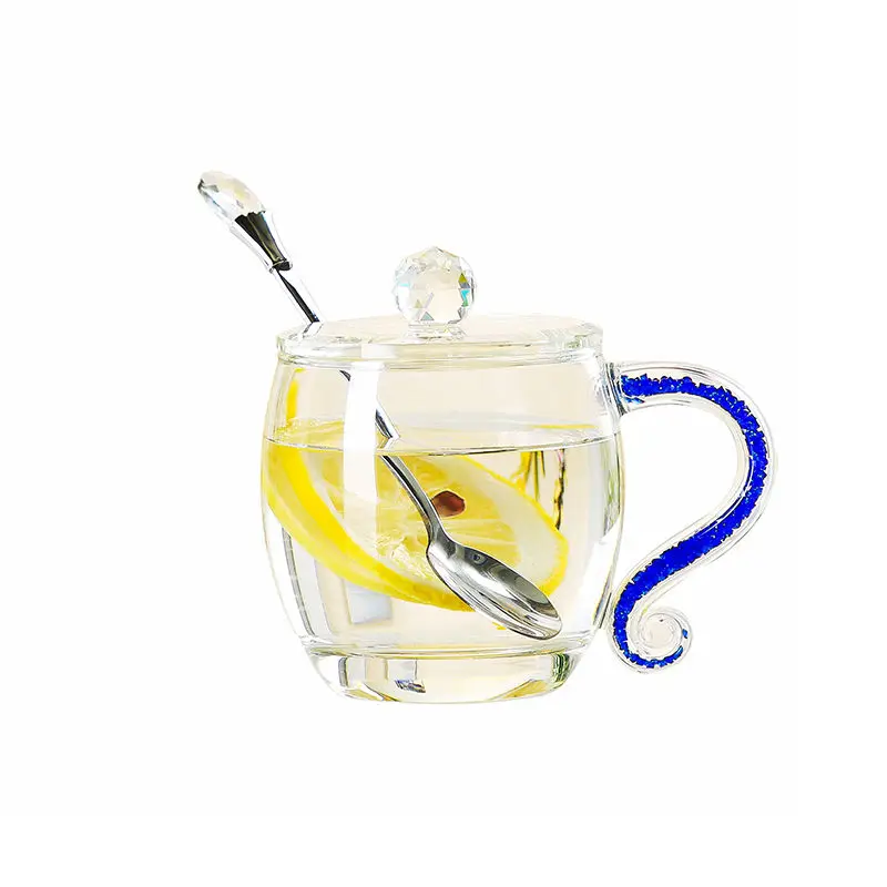 Чашка для чая стеклянная высокотемпературная пенопластовая чайная чашка с