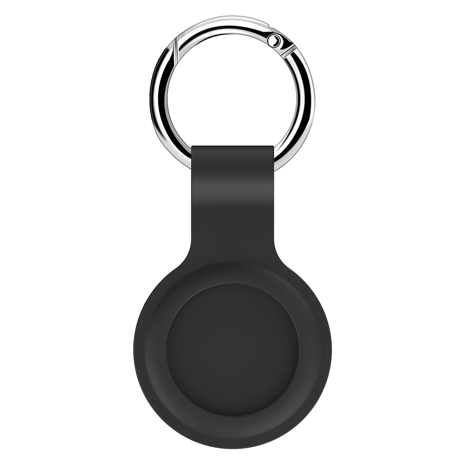 

Silicone Protective Case For AirTags Shockproof Anti-fall Anti-scratch Silicone Protector Cover Shell For Air Tags with Keychain