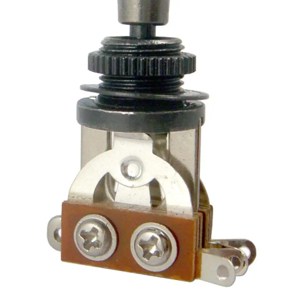 

Internal Thread 3.5mm Brass Electric Guitar Toggle Switches Knobs Tip Cap Button