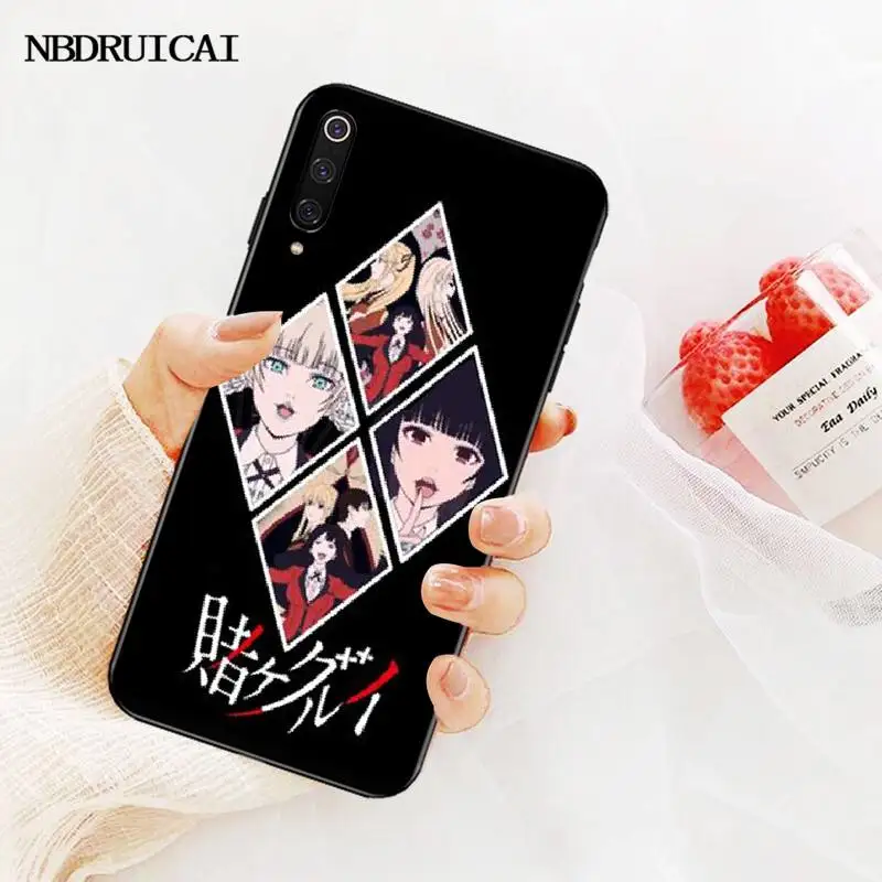 Японский аниме Kakegurui Jabami Yumeko резиновый чехол PENGHUWAN для телефона Redmi Note 8 8A 7 6 6A 5 5A 4 4X