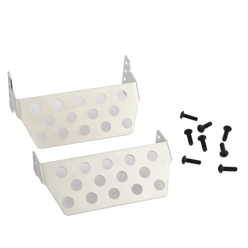 Rc Car Parts Stainless Steel FrontBumper Lower Chassis protective skid plate car Suitable forTRX4 TRX-4 T4Traxxas | Игрушки и хобби