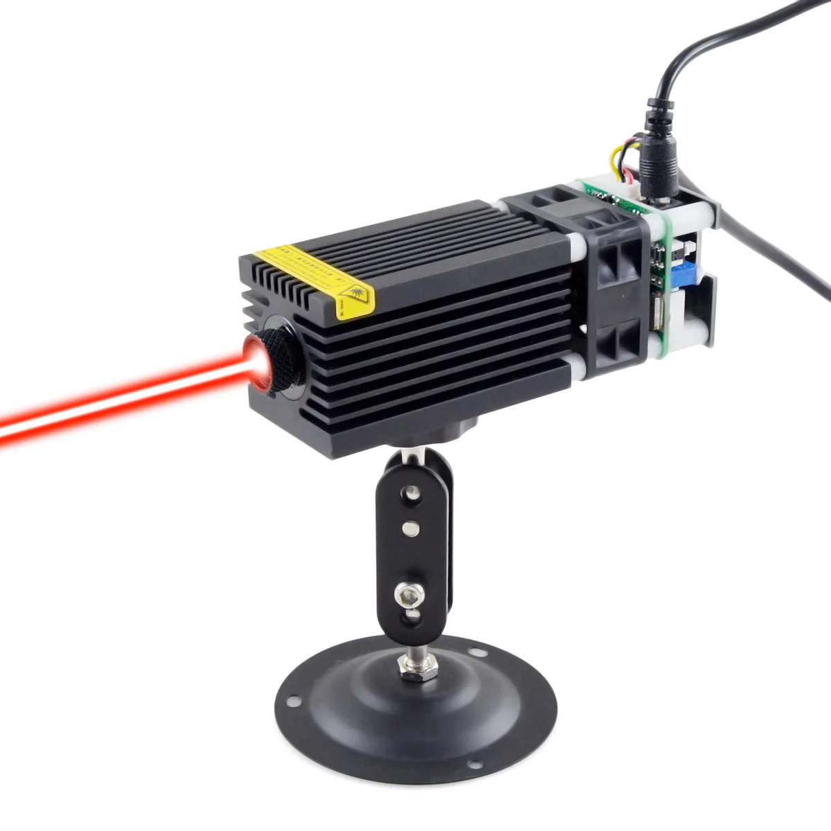

Красный лазерный модуль CWLASER 250 мВт/500 МВт для лазерной гравировки «сделай сам», лазерная головка с 12 В и ШИМ управлением (черный)