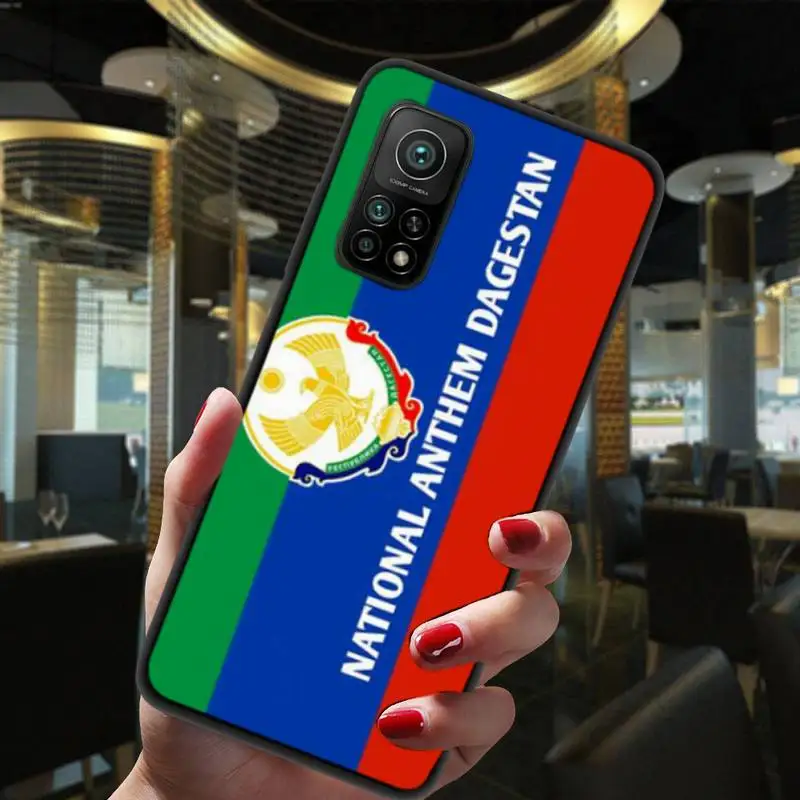 

ZFGHSHYQ Dagestan National Flag Phone Cases For Xiaomi 5 6 6Plus 6X 8 9se 10 10Pro Not2 3 10lite Mix2 2S Mix8lite Max2 3 F1 5X