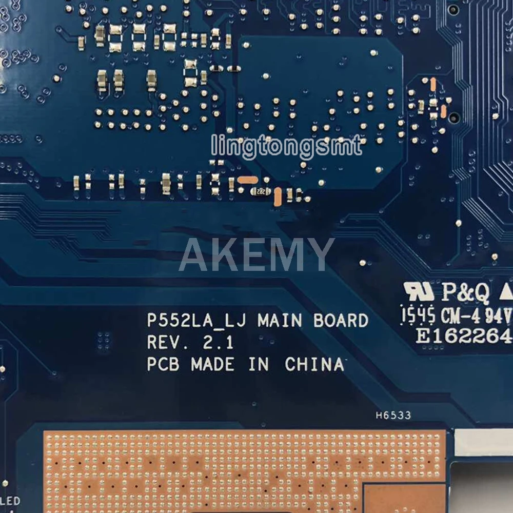 P552LA_LJ материнская плата для ноутбука ASUS P552LA P552LJ P552L P552 P552LD PRO552L P2520LA P2520LJ тестовая