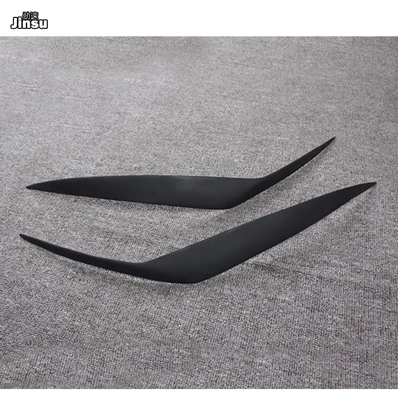 Спортивная стильная декоративная наклейка для передней фары из углеродного