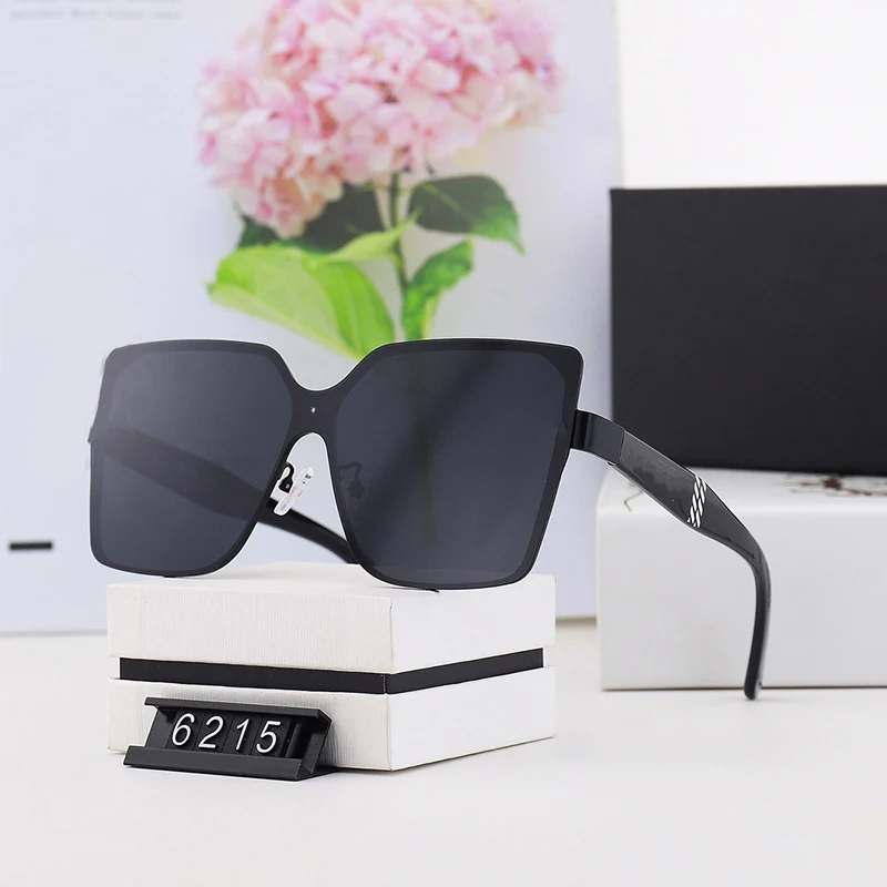 

YJ6215 2021 star same style new Sunglasses Women Vintage large frame polarized sunglasses super transparent polarized sunglasses