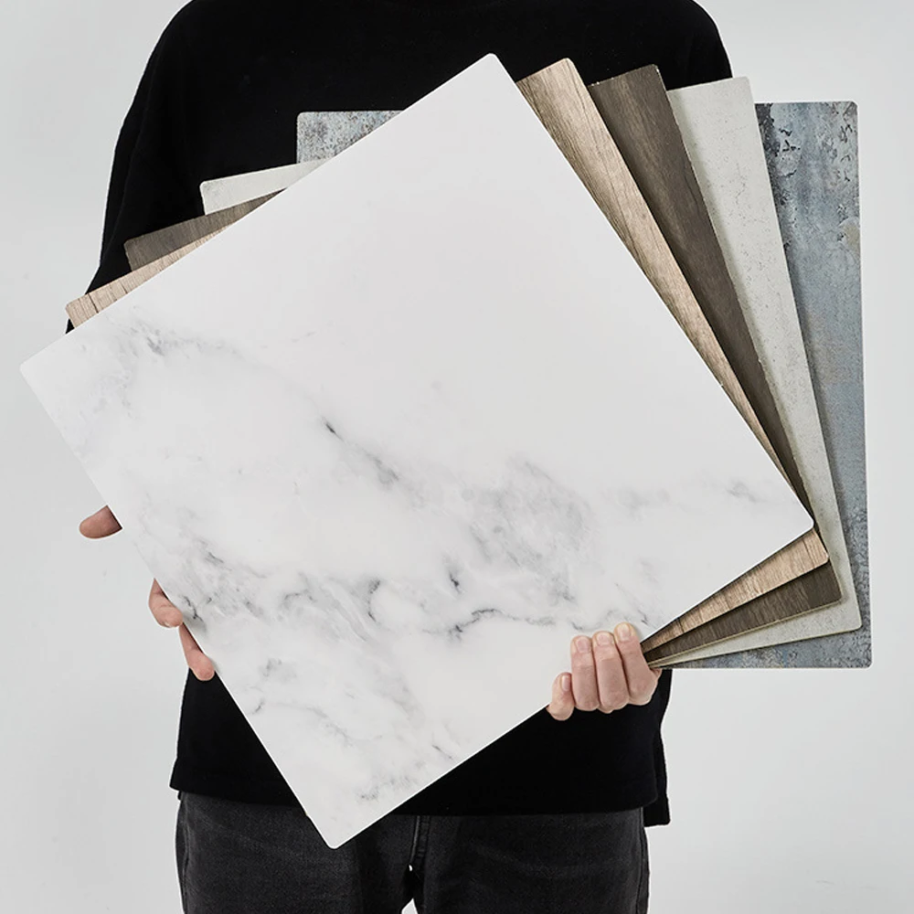 Фон для фотосъемки из ПВХ 40x40 см водонепроницаемый фон с изображением мрамора и