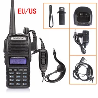 baofeng uv 82 dual frequency vhf uhf 136 174 400 520 mhz ham two way wireless transceiver walkie talkie with earphones