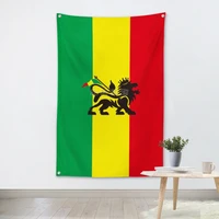 jamaica reggae rock band hanging art waterproof cloth polyester fabric 56x36 inches flags banner bar cafe hotel decor