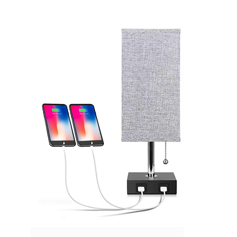 Современный светодиодный ночник с абажуром для спальни гостиной лофта офисного