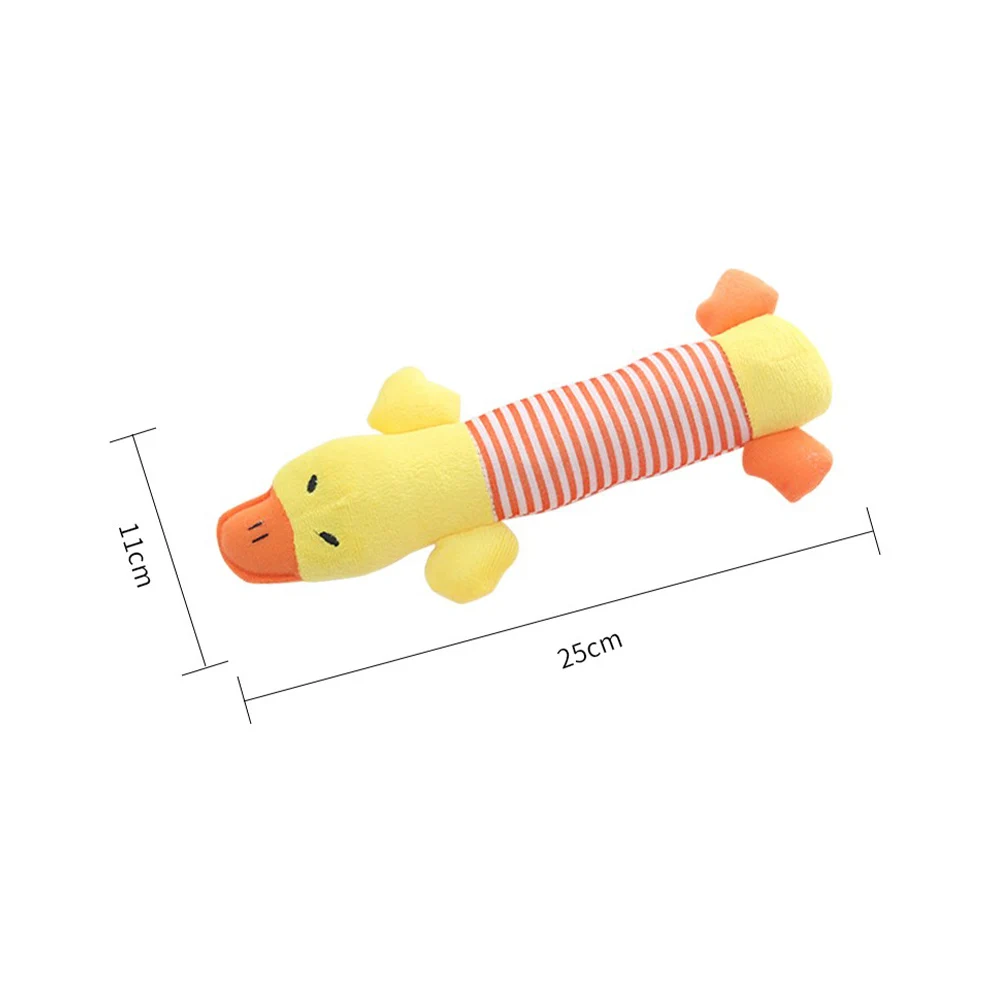 

Cute Plush Anmials Shape Squeak Sound Pet Cat Dog Toys Funny Durable Chew Molar Toy Fit For All Pets Molar Toys Dropship