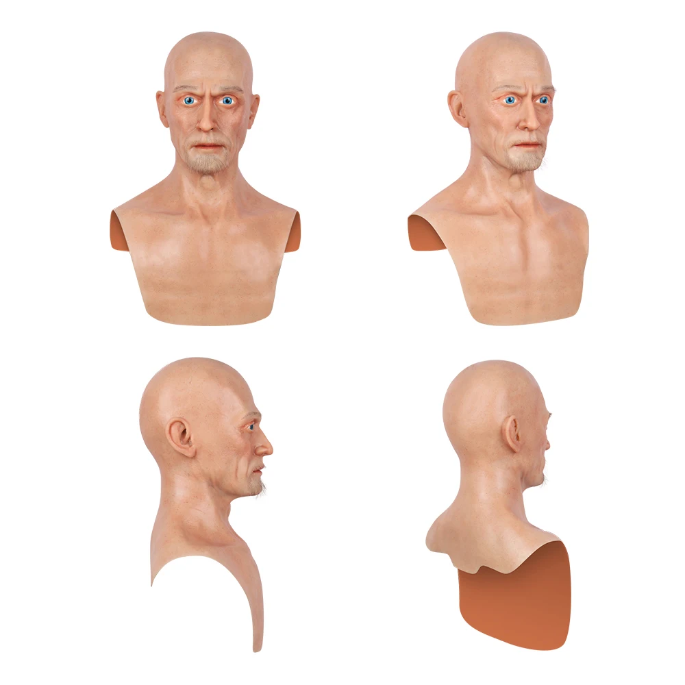 Маска KUMIHO для пожилых людей европейская мягкая маска в стиле Чарльза силиконовая