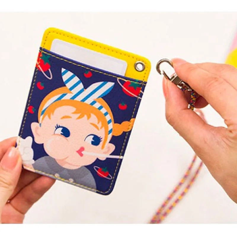 Bentoy женский держатель для карт из ПУ кожи Mini Bus милый чехол в Корейском стиле