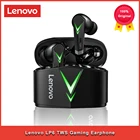 Игровые наушники Lenovo LP6 TWS, новые беспроводные bluetooth наушники с шумоподавлением, Двухрежимная гарнитура для киберспорта, игр, музыки
