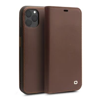 qialino fashion genuine leather case for iphone 12 mini card slot flip luxury cover for iphone 11 pro xr xs max 7 8 plus se2020