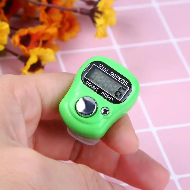 Мини маркеры для стежков и ЖКД электронный цифровой счетчик шитья инструмент