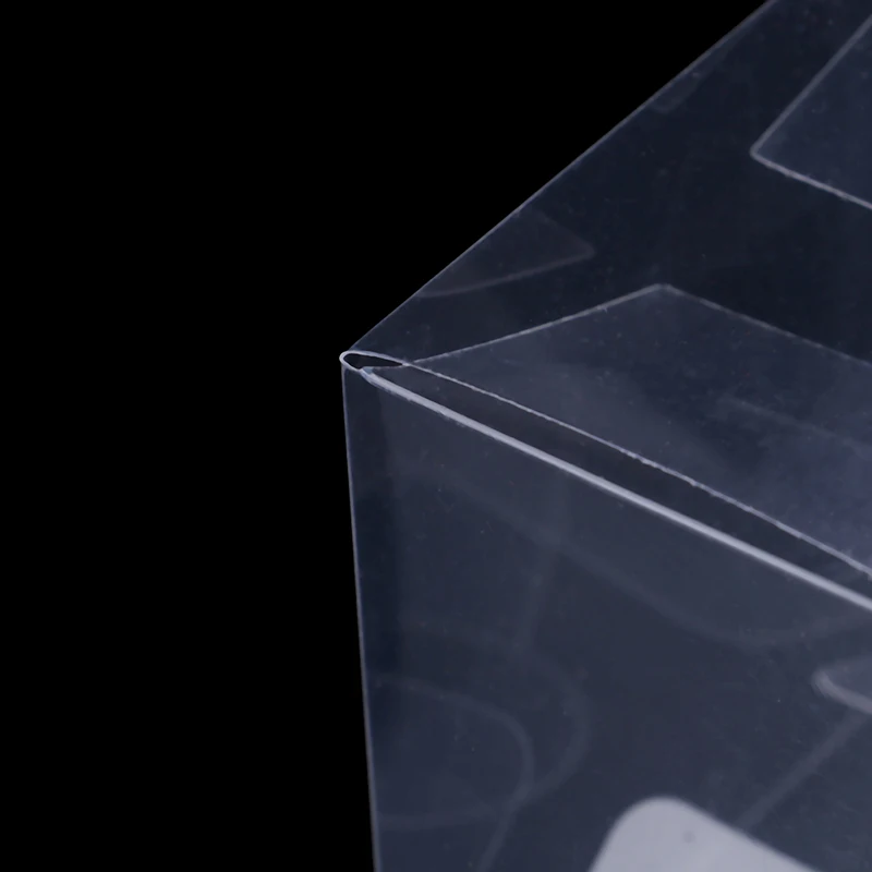 

50pcs Transparent Gift Candy Box Square Pvc Chocolate Bags Boxes Wedding Favor