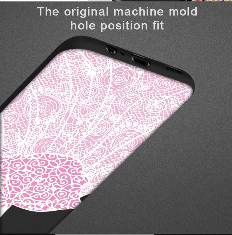 

Girl Cute Case for Samsung Galaxy A51 S20 A50 A71 A70 S10 S9 S8 A20 A30 S A7 S10e Note 20 10 9 Plus Ultra Lite Black Silicone