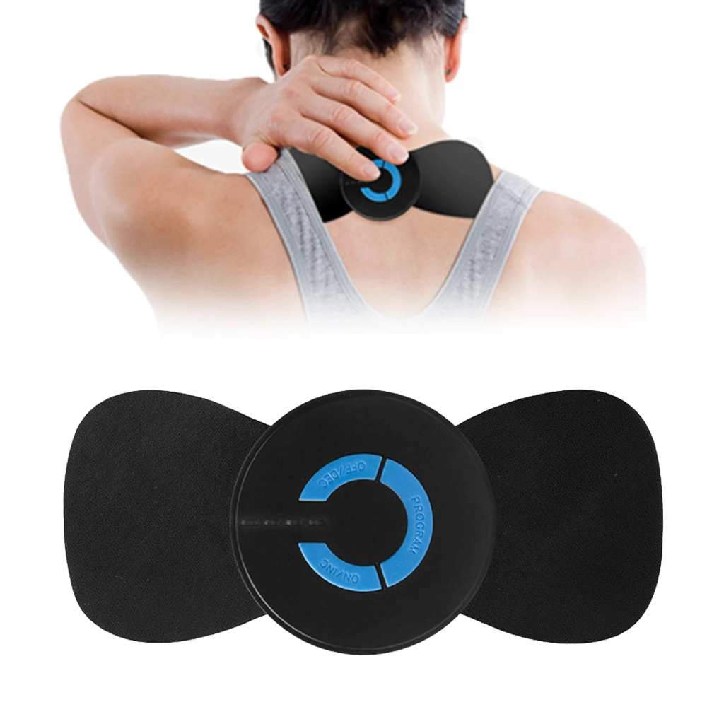 

New EMS Electric Breast enhancement Massager Pad Regrowth Chest Stimulator Mini Electric Neck Massager Cervical Massage Stickers